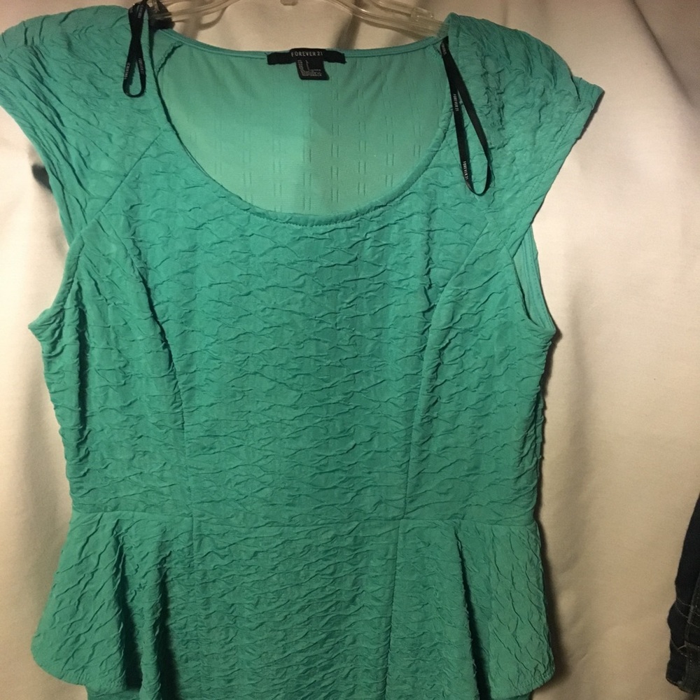 Turquoise blue dress